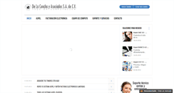 Desktop Screenshot of delaconcha.net