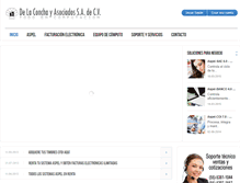 Tablet Screenshot of delaconcha.net